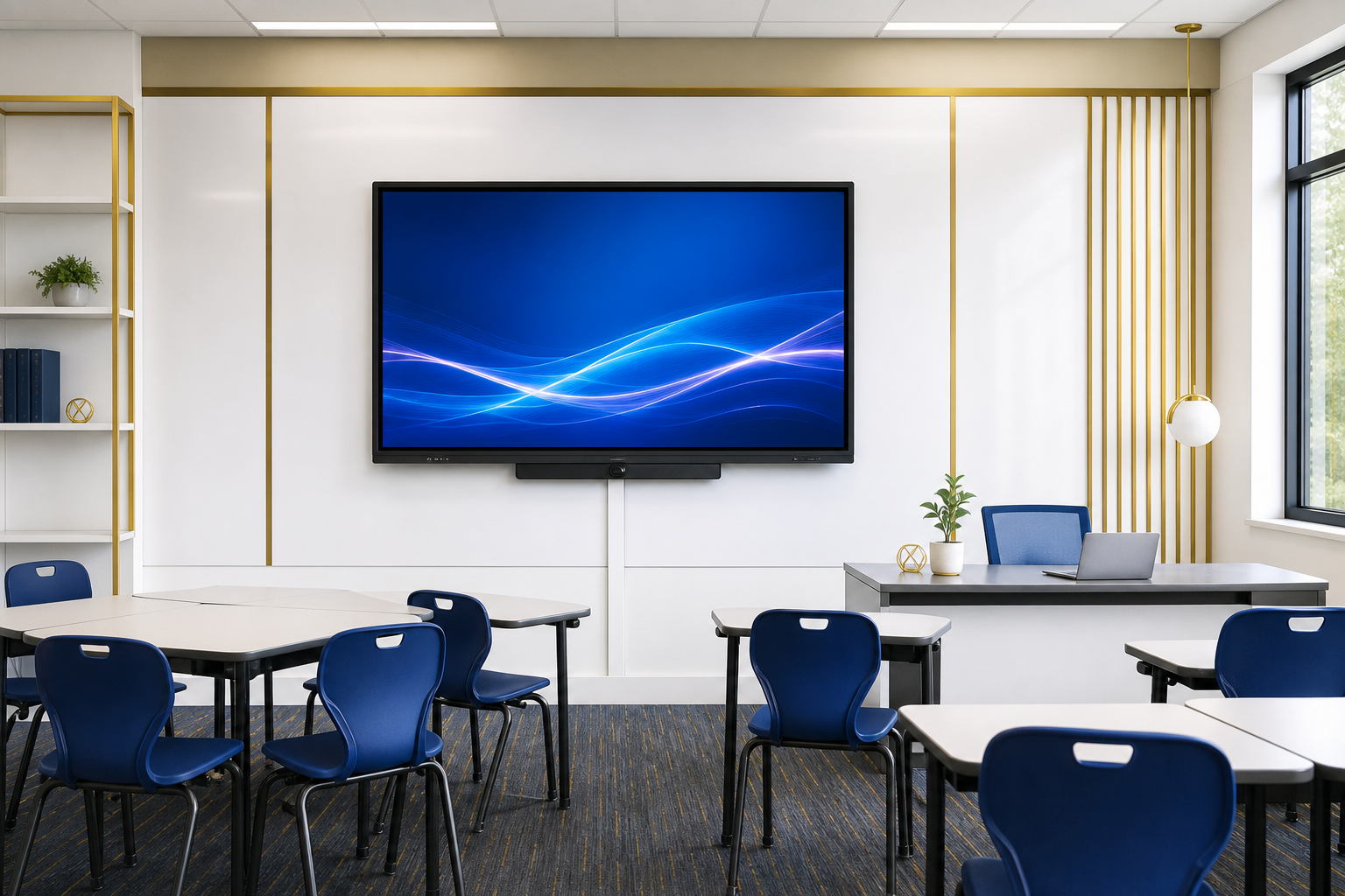 Installed Study'n'Learn smart classroom solution